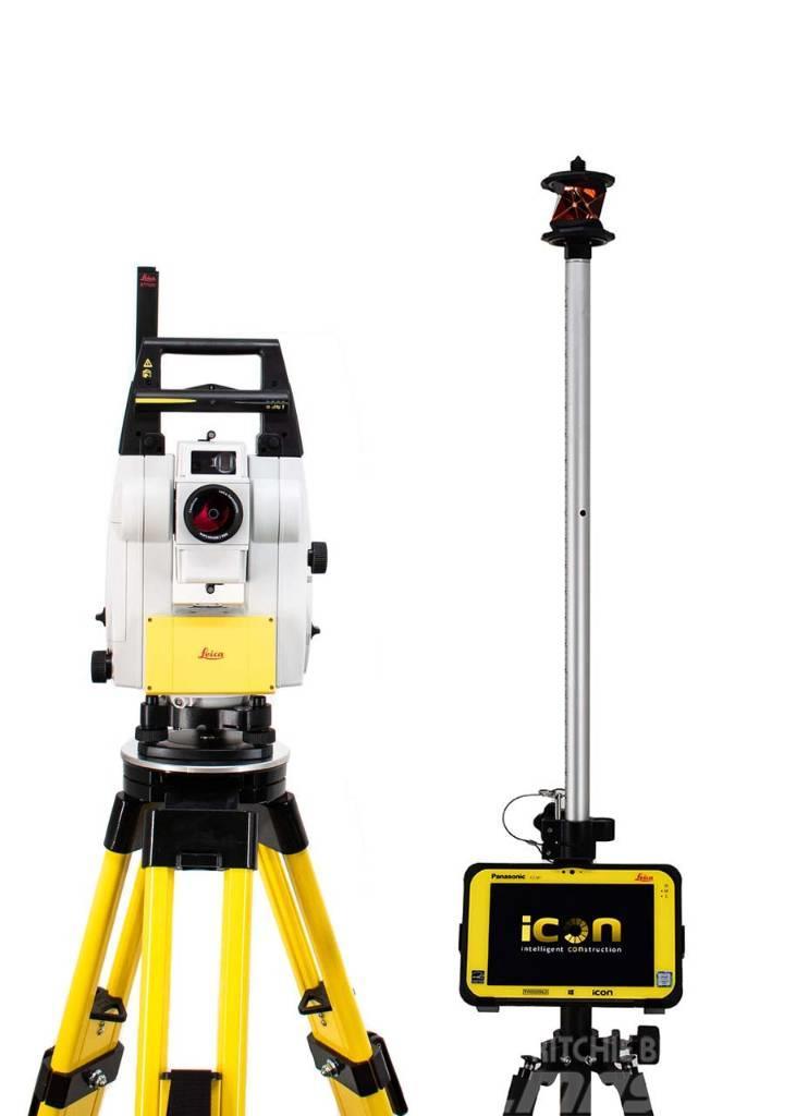 Leica Used iCR70 5" Robotic Total Station w/ CC80 & iCON Andere Zubehörteile