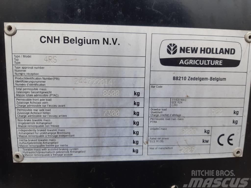 New Holland BB9060 RS, Fyrkantspress Quaderpressen