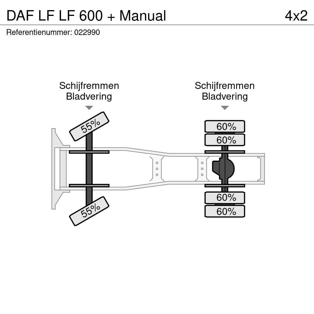 DAF LF LF 600 + Manual Sattelzugmaschinen