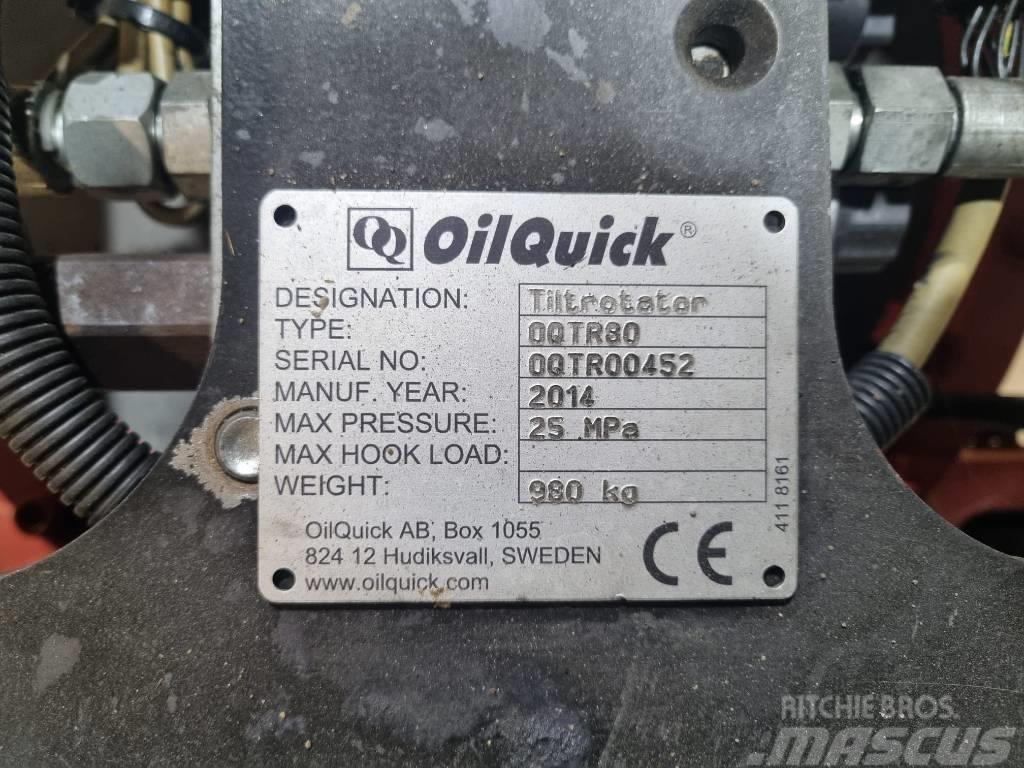  OilQuick/Rototilt OQTR80 tiltrotator Rotationsschaufel
