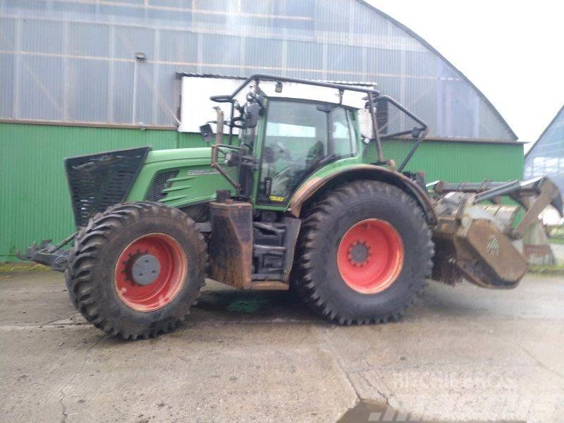 Fendt 939 Vario RüFa mit Forstfräse Traktoren
