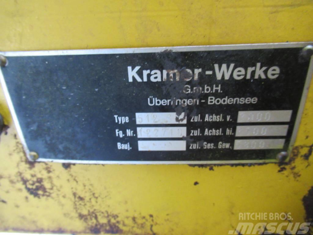 Kramer 512 SL KAUHA + PIIKIT Radlader