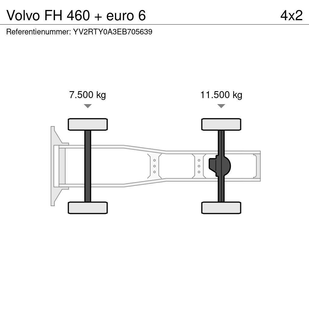 Volvo FH 460 + euro 6 Sattelzugmaschinen