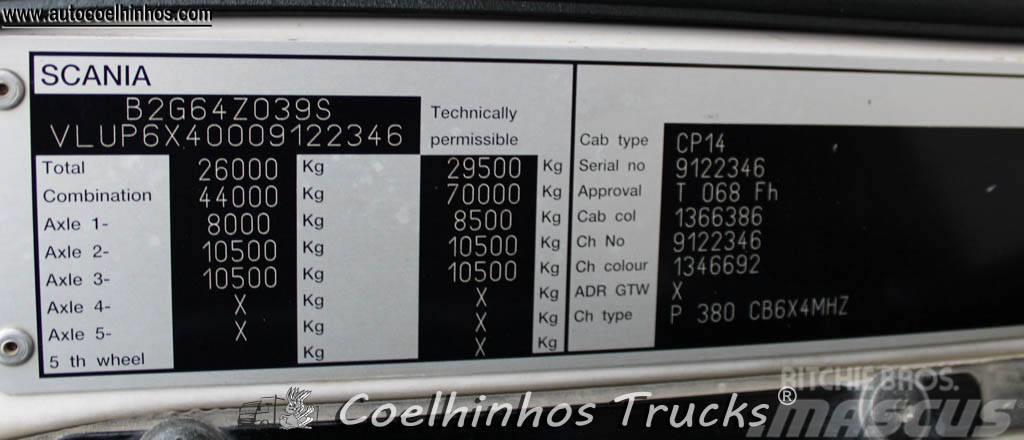 Scania P 380 + PK 15500 Kipper