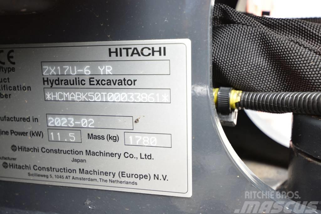 Hitachi ZX 17 U-6 Minibagger < 7t