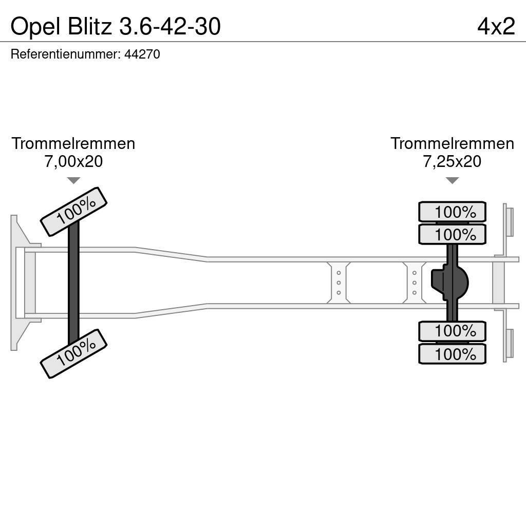 Opel Blitz 3.6-42-30 Pritschenwagen/Pritschenwagen mit Seitenklappe