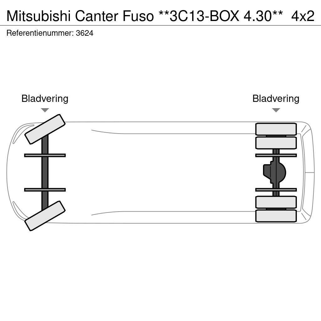 Mitsubishi Canter Fuso **3C13-BOX 4.30** Andere Transporter