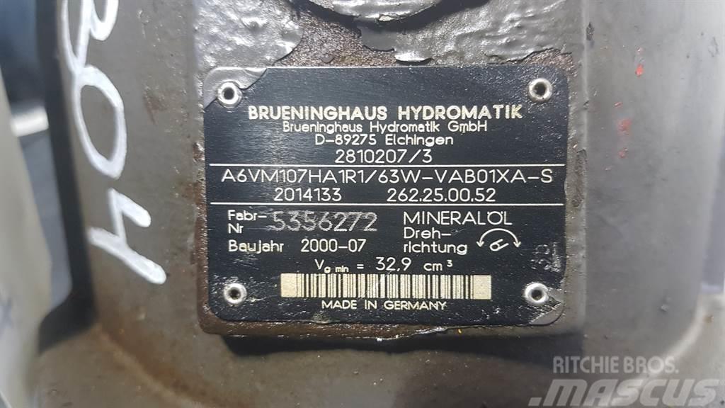 Brueninghaus Hydromatik A6VM107HA1R1/63W -Volvo L30-Drive motor/Fahrmotor Hydraulik