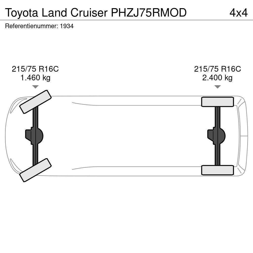 Toyota Land Cruiser PHZJ75RMOD Bergungsfahrzeuge