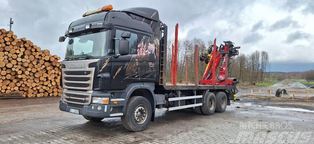 Scania R 560 Holztransporter