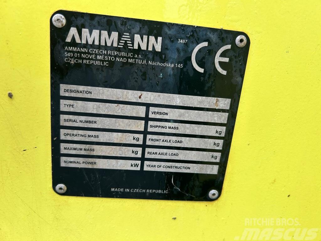 Ammann ARX26 ( 1200MM Drum ) Tandemwalzen
