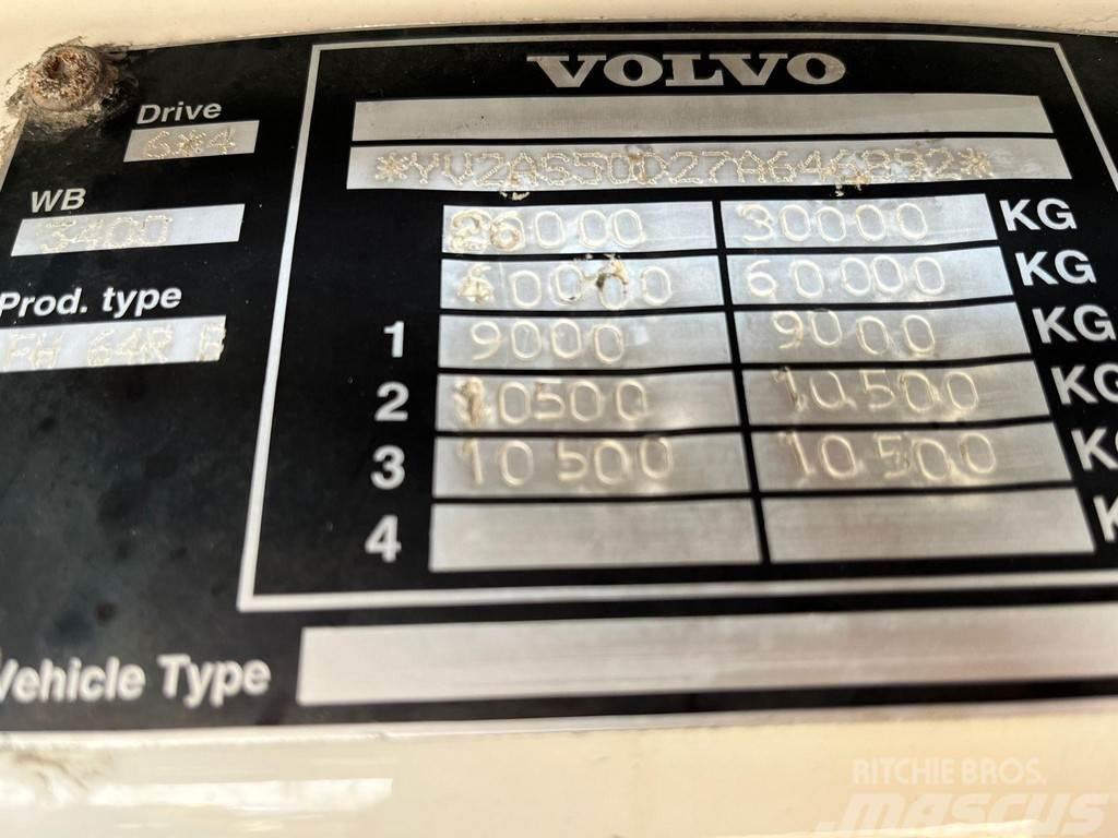 Volvo FH 13 520 6x4 VEB+ / FULL STEEL / BOX L=4560 mm Kipper