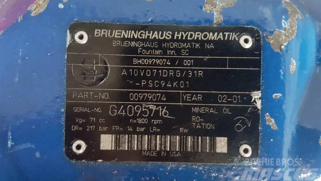 Brueninghaus Hydromatik A10VO71DRG/31R - Load sensing pump Hydraulik
