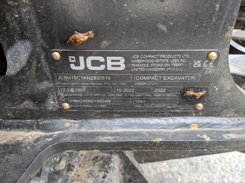 JCB 19C-1P Kompaktbagger / Minibagger Minibagger < 7t