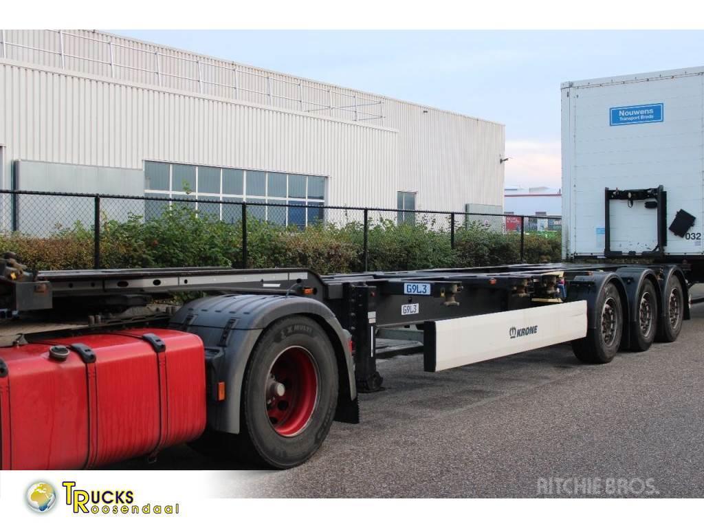 Krone 3x axle + 2x20/30/40/45ft + High Cube + BE APK 07- Containerauflieger