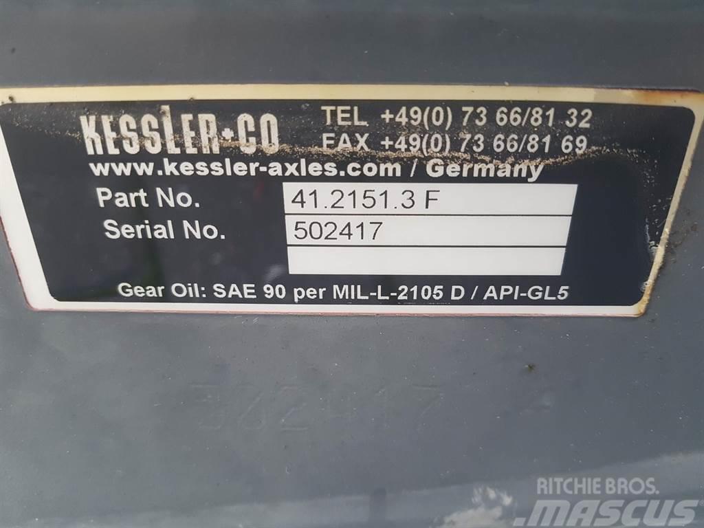 Fuchs MHL320-Kessler+CO 41.2151.3F-Terex 5435661010-Axle LKW-Achsen