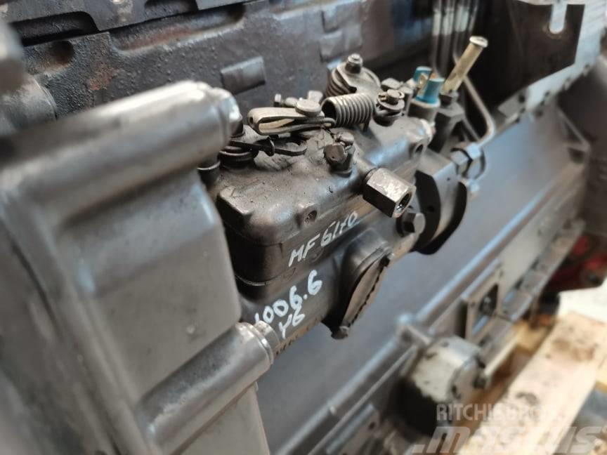Massey Ferguson 6170 {injection pump Lucas  silnika Perkins 1006. Motoren