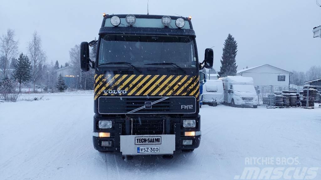Volvo FH12 + HMF 2820K4 JIB Kranwagen