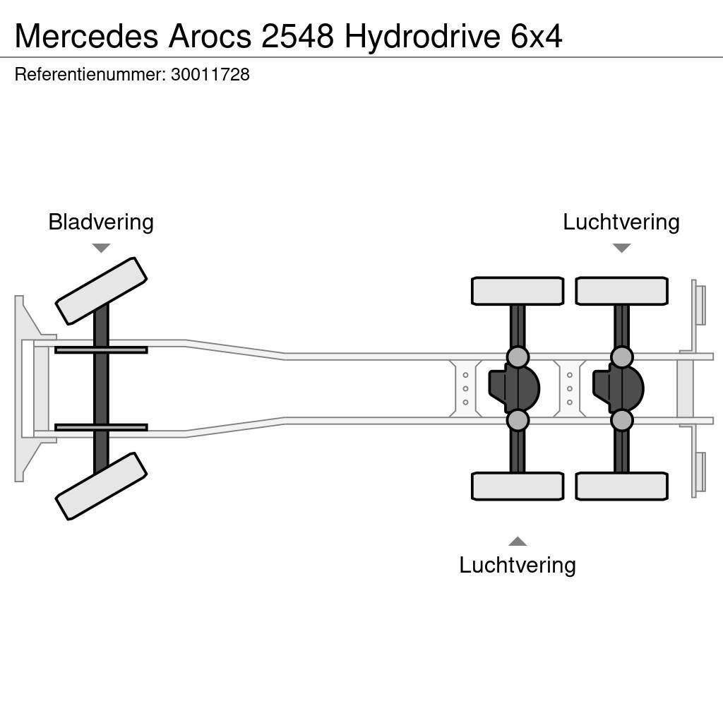 Mercedes-Benz Arocs 2548 Hydrodrive 6x4 Wechselfahrgestell