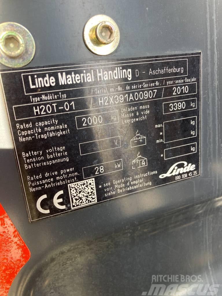 Linde H20T/391 Gasstapler