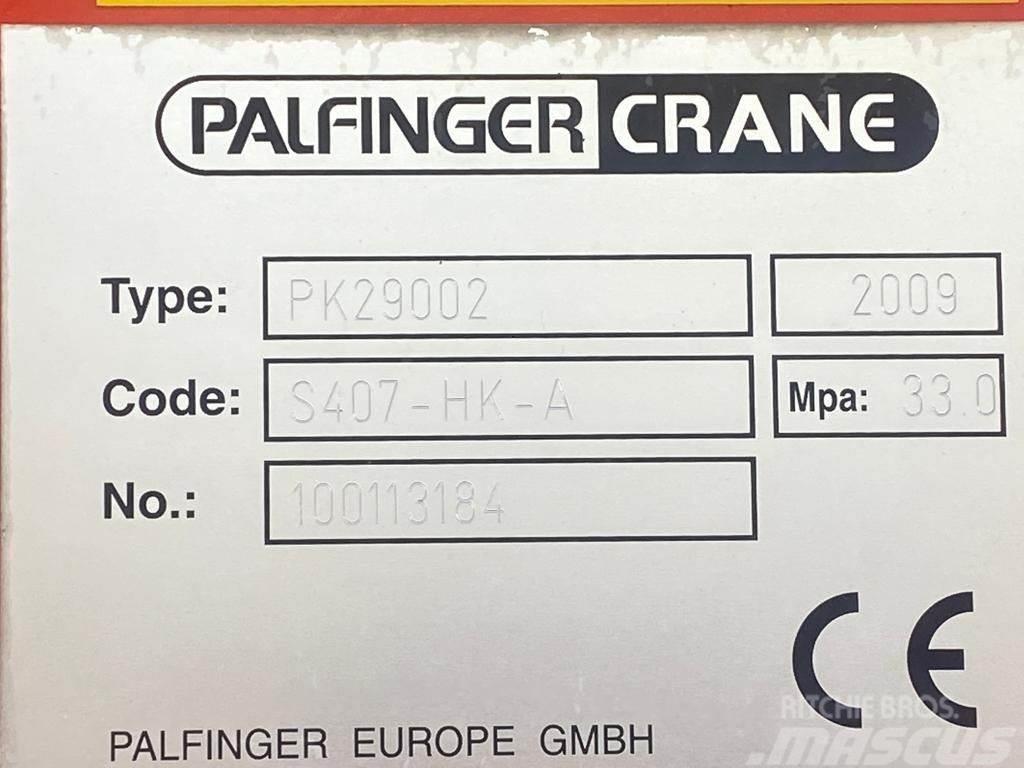 Palfinger PK29002 + REMOTE + 4X OUTRIGGER PK29002 Ladekrane