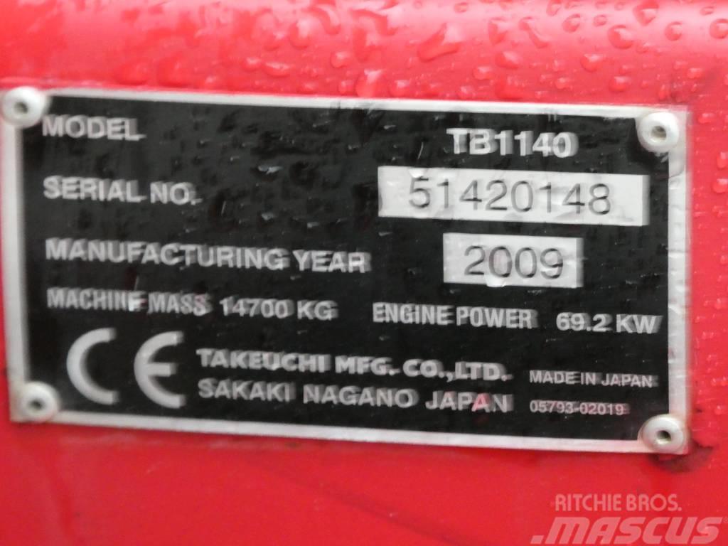 Takeuchi TB1140 + Palfinger PK 7501 + ENGCON Raupenbagger
