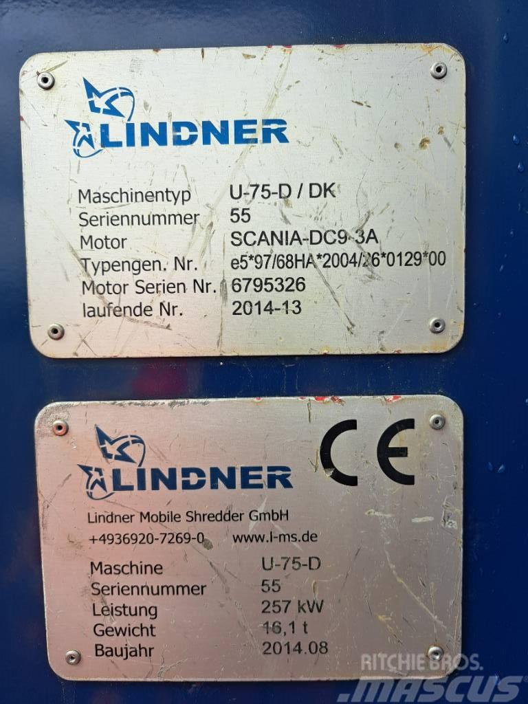 Lindner U75D Schredder