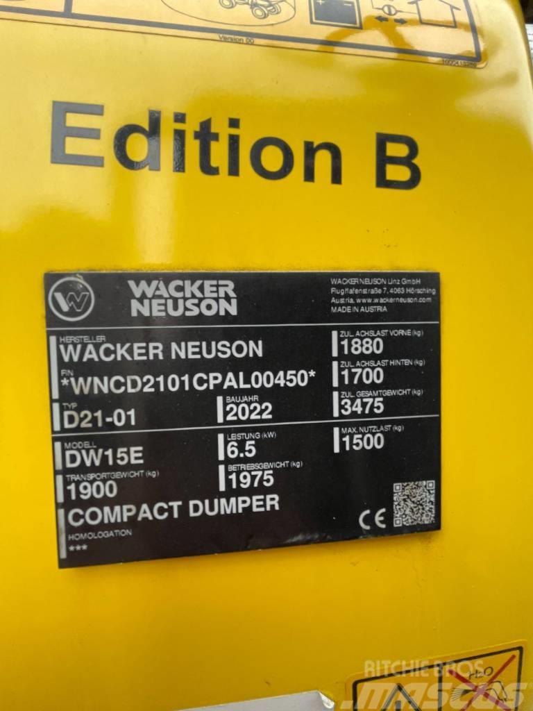 Wacker Neuson DW15e Minidumper