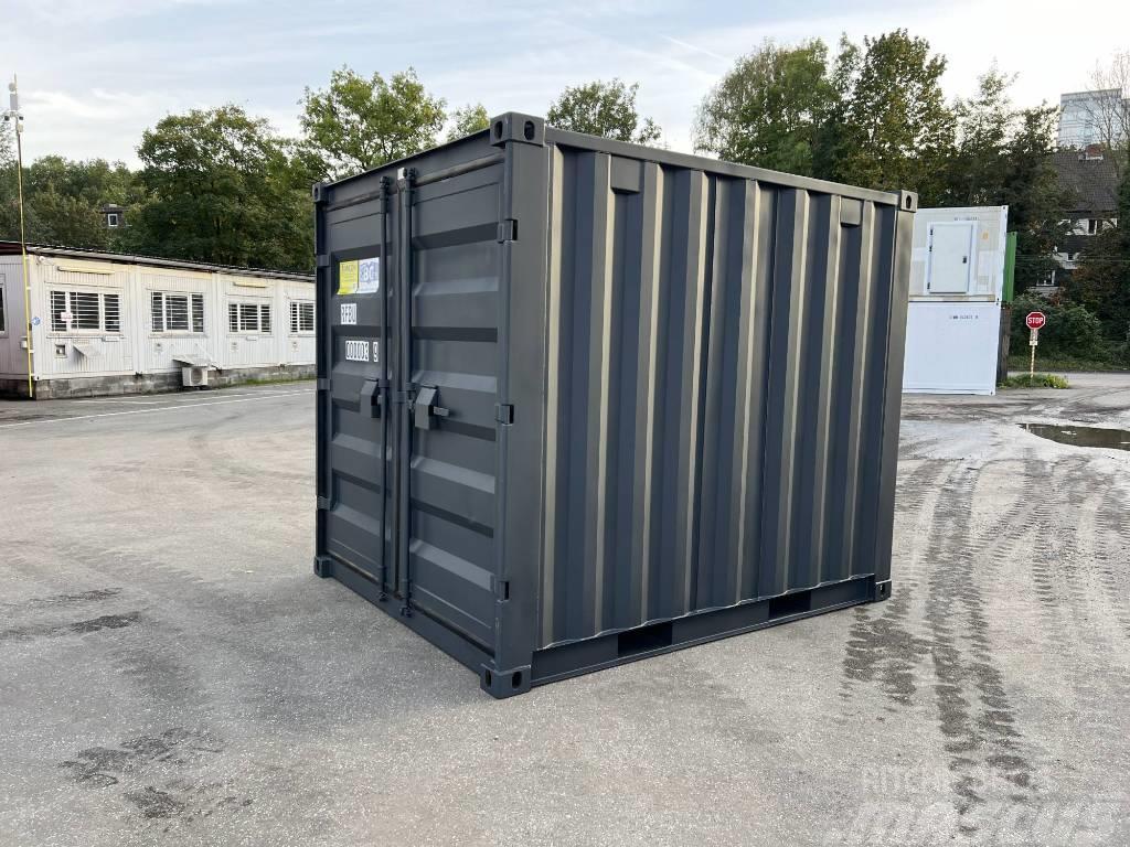  10' DV Materialcontainer Stahlfußboden, LockBox Lagerbehälter
