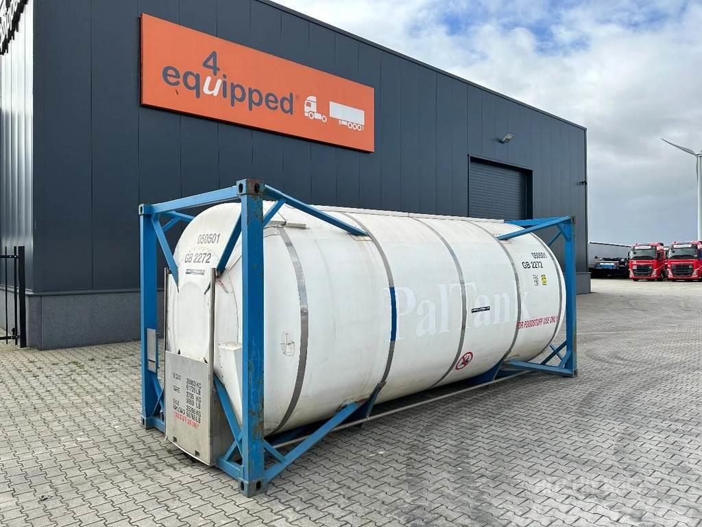  UBH FOODSTUFF 20FT ISO 24.700L/1-comp., Tankcontainer 