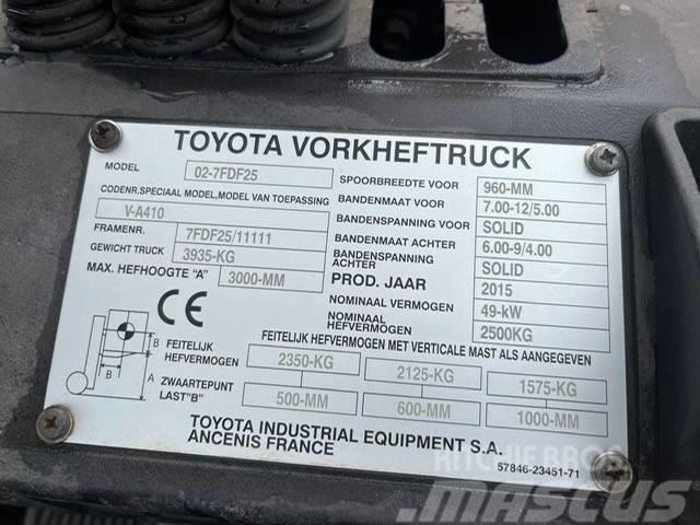 Toyota 7 FD F 25 Dieselstapler