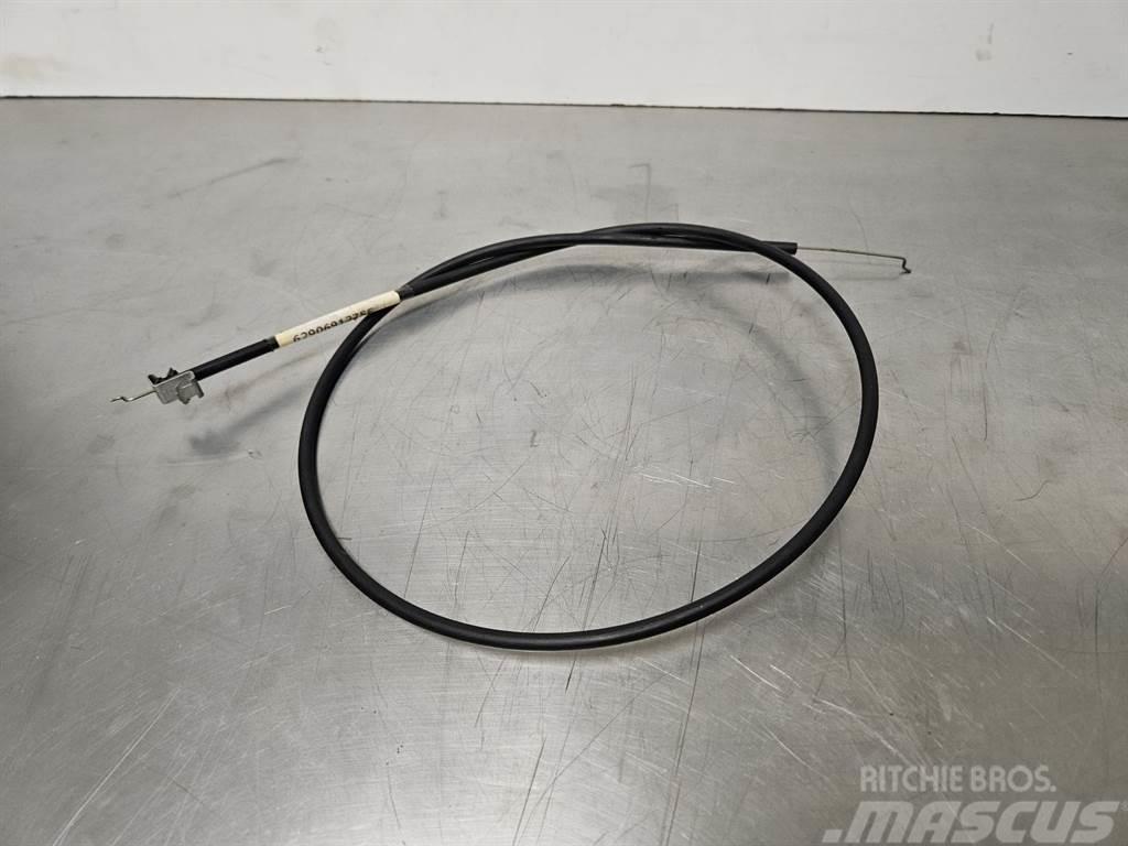 Liebherr L514-10101289/10101291-Bowden cable/Bowdenzug Chassis