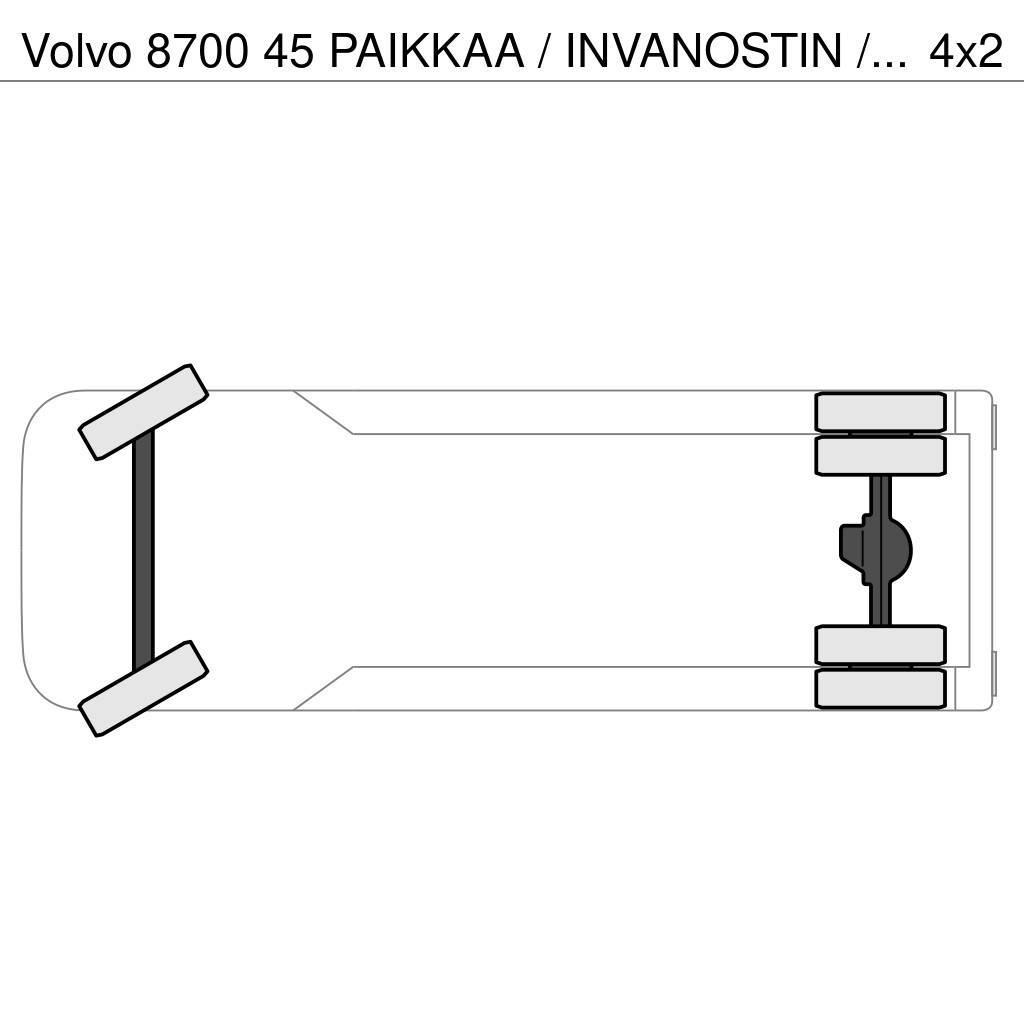 Volvo 8700 45 PAIKKAA / INVANOSTIN / EURO 5 Überlandbusse