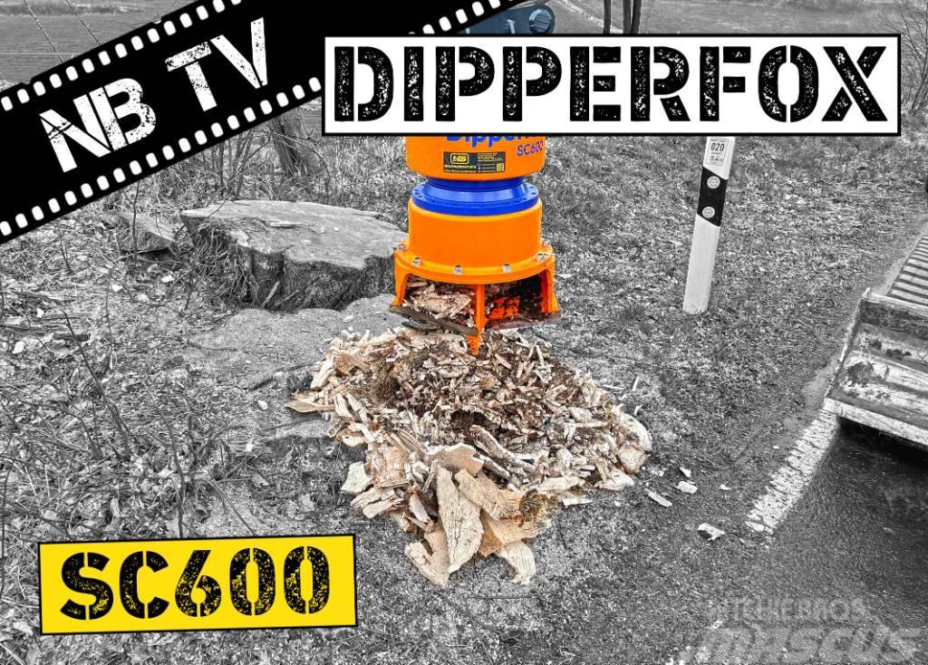 Dipperfox Baumstumpffräse SC600 -  60 Stümpfe pro Baumstumpffräsen