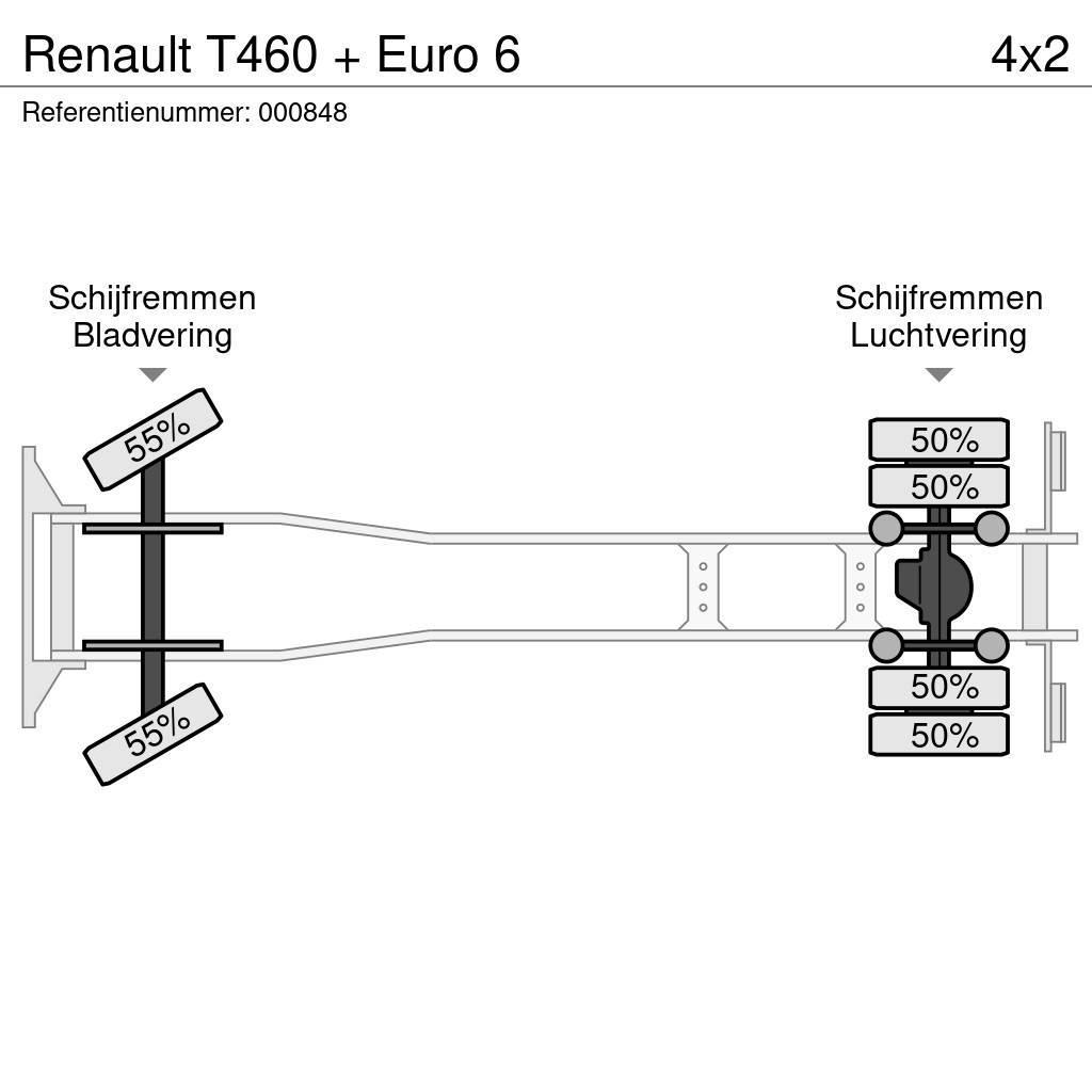 Renault T460 + Euro 6 Pritschenwagen/Pritschenwagen mit Seitenklappe