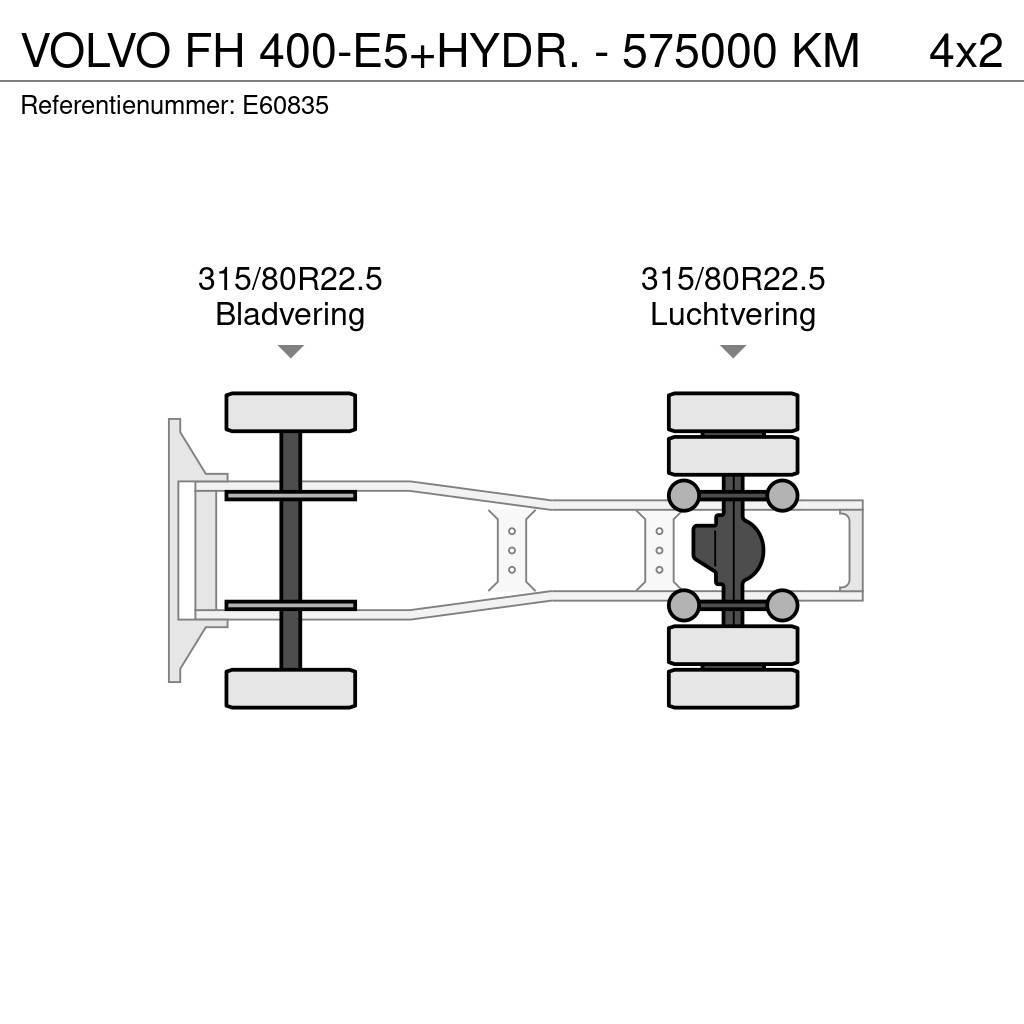 Volvo FH 400-E5+HYDR. - 575000 KM Sattelzugmaschinen