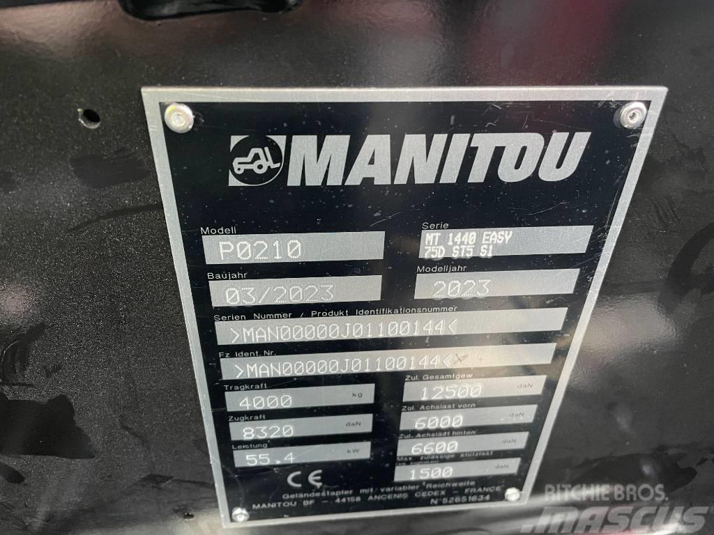Manitou MT 1440/Telehandler fixed 14 meter 4 tons Teleskoplader