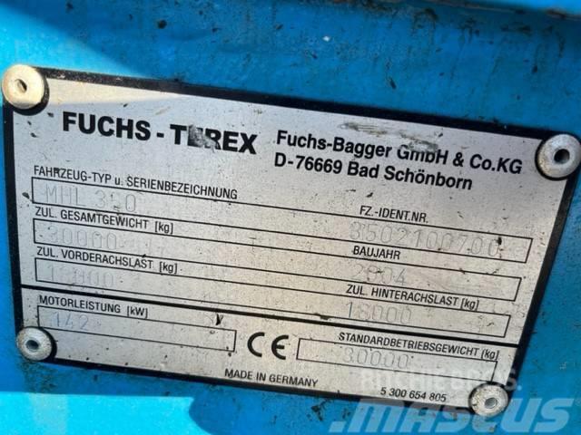 Terex Fuchs MHL350 Materialumschlag