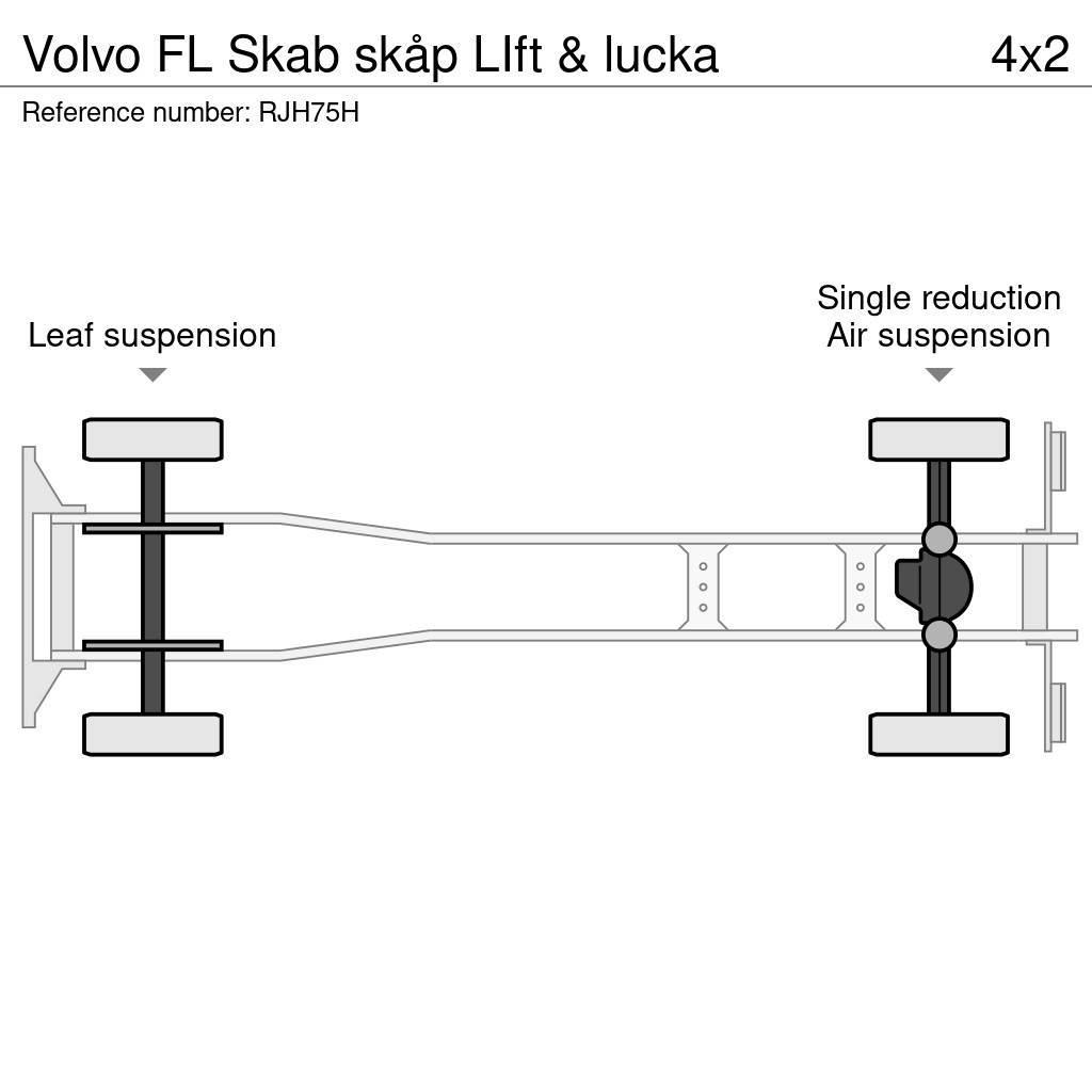 Volvo FL Skab skåp LIft & lucka Kofferaufbau