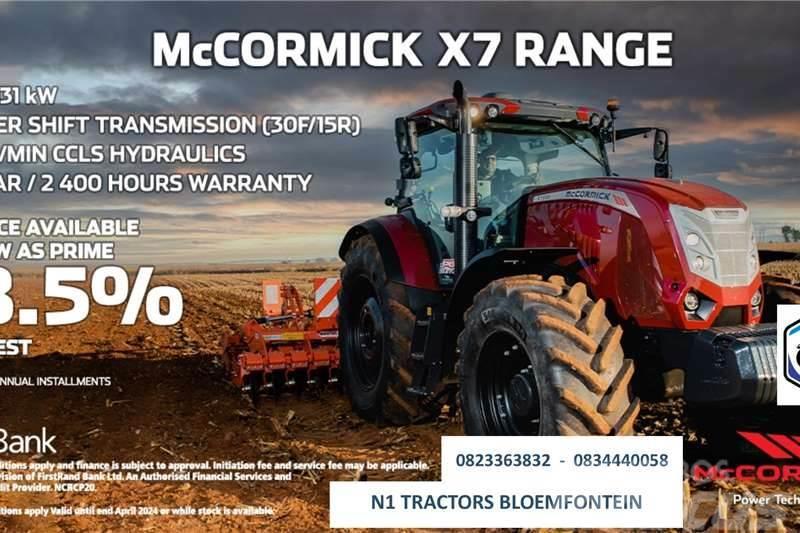 McCormick PROMO - McCormick X7 Range 121 - 131kW Traktoren