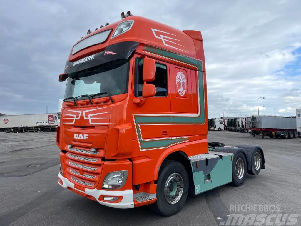 DAF XF510 6x2 Double Bogie Super Space Cab Hydr. Sattelzugmaschinen