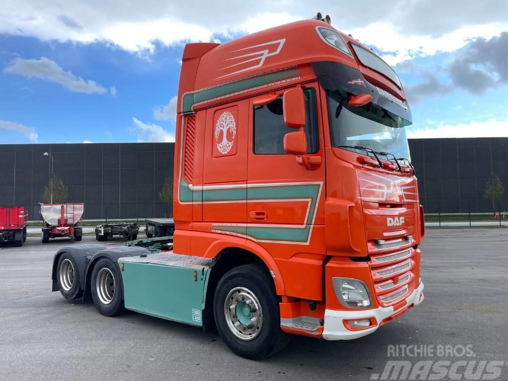 DAF XF510 6x2 Double Bogie Super Space Cab Hydr. Sattelzugmaschinen