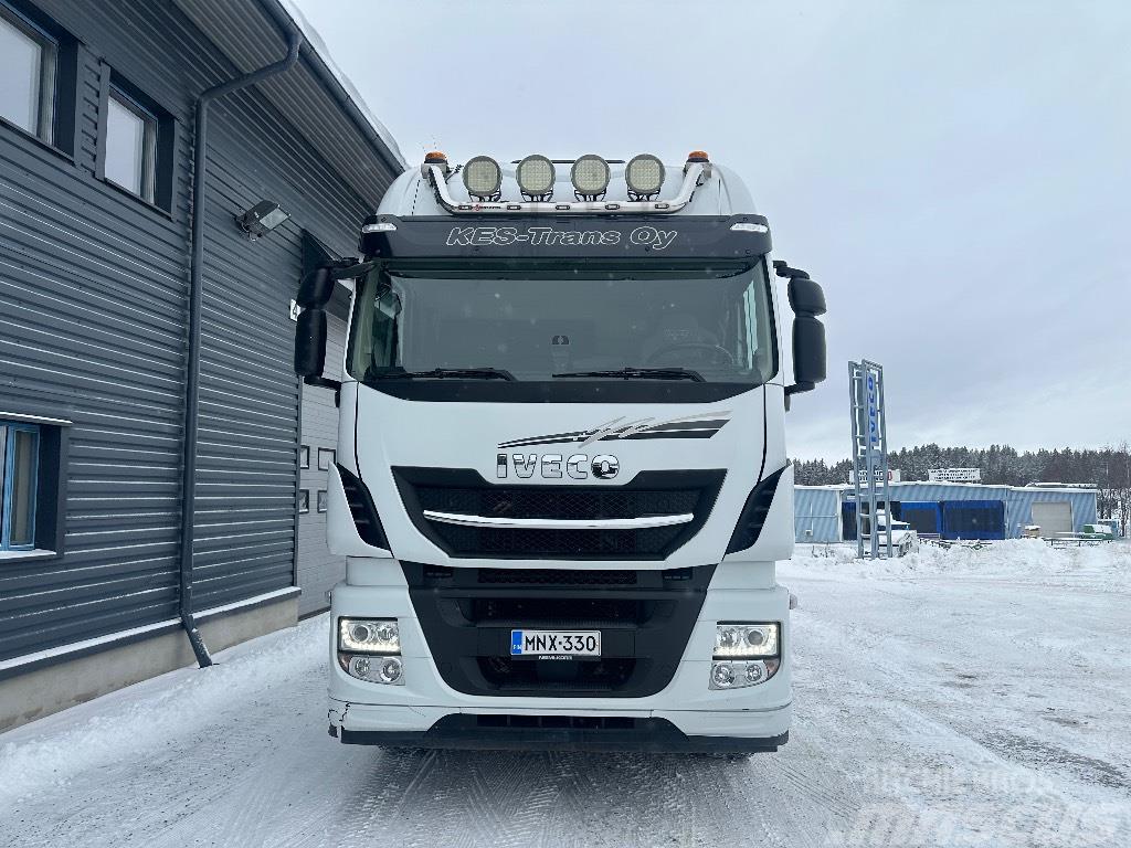 Iveco Stralis X-way 570 8x4*4 Holztransporter