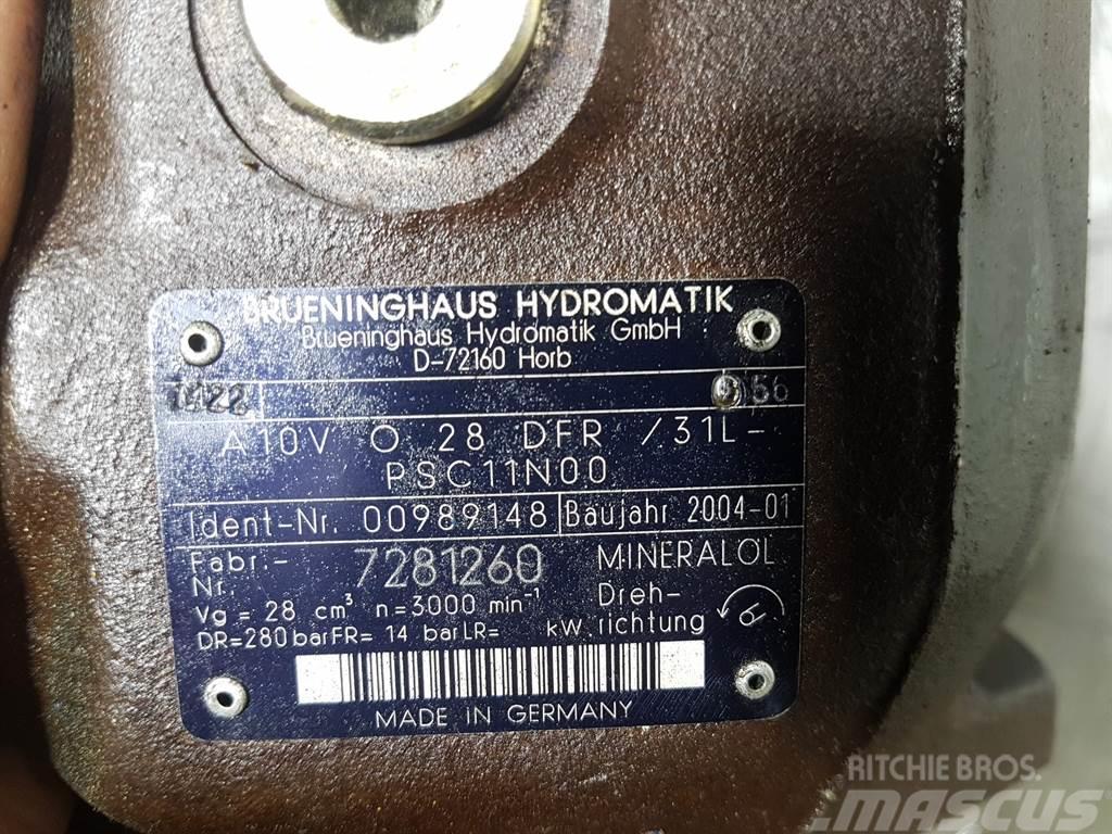 Brueninghaus Hydromatik A10VO28DFR/31L - Load sensing pump Hydraulik