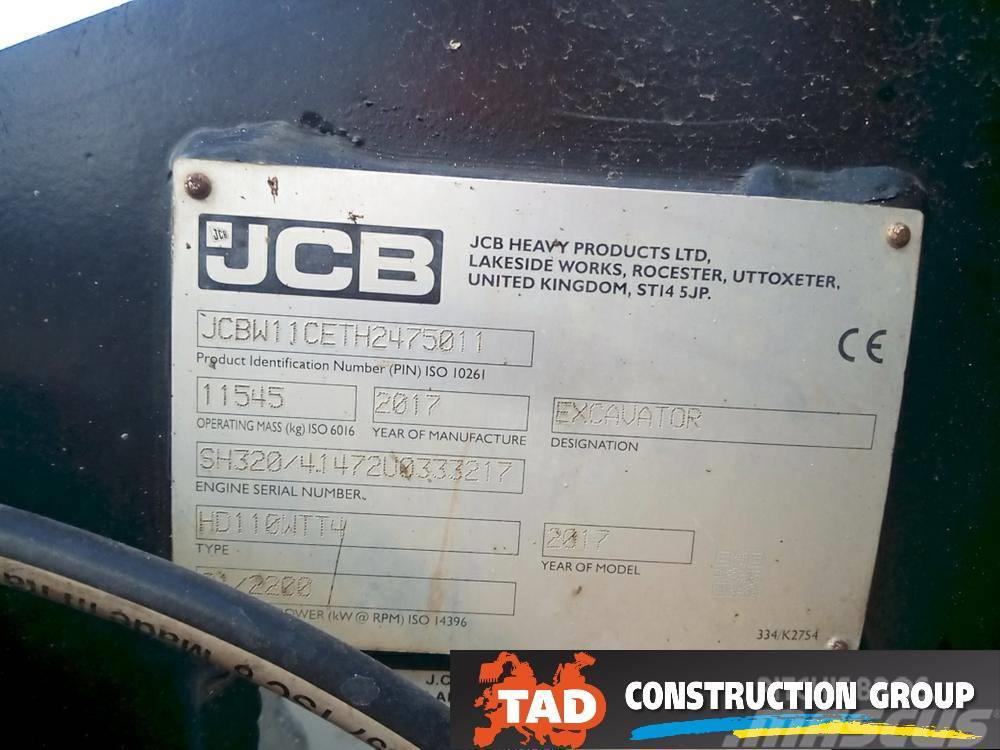 JCB 110 W Hydradig Minibagger < 7t