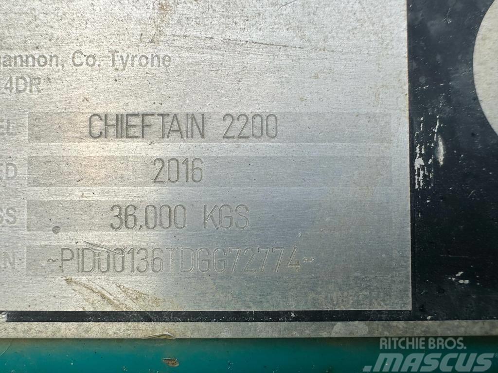 PowerScreen Chieftain 2200 Mobile Siebanlagen