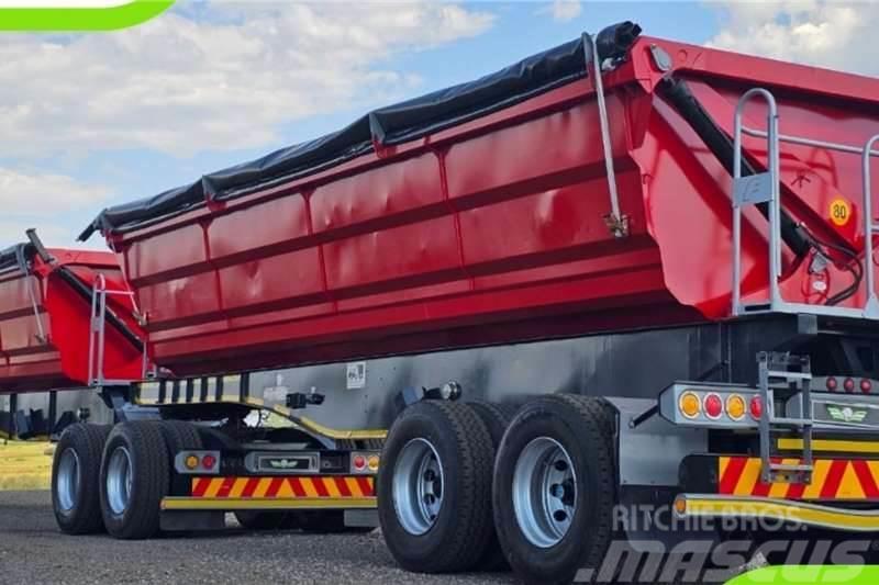 Sa Truck Bodies 2019 SA Truck Bodies 45m3 Side Tipper Andere Anhänger