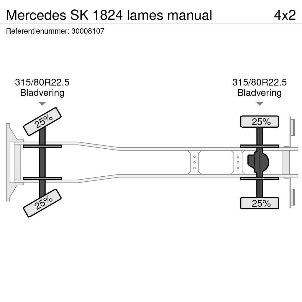 Mercedes-Benz SK 1824 lames manual Wechselfahrgestell