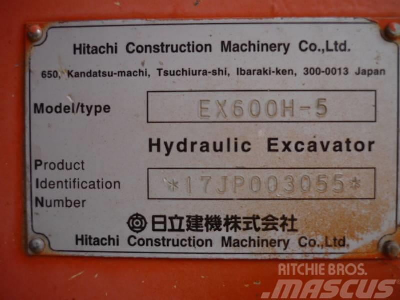 Hitachi EX 600 H-5 Raupenbagger