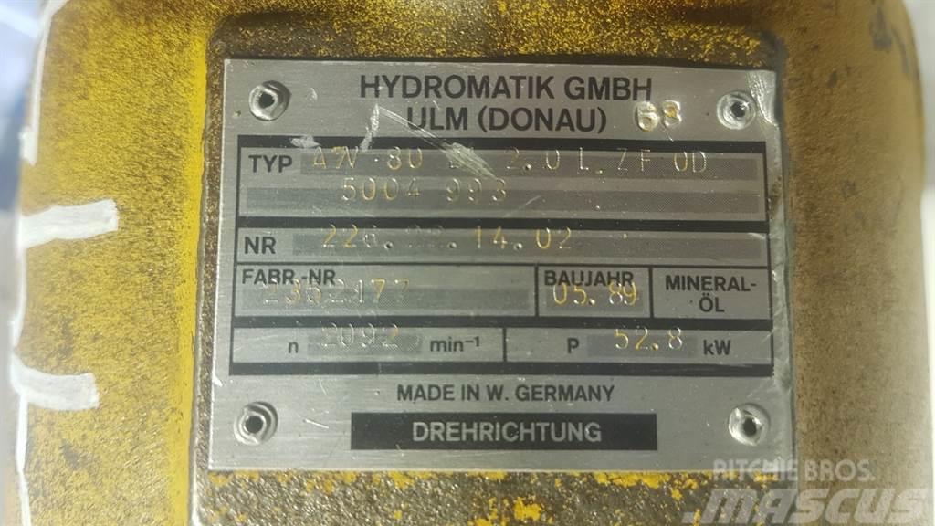 Hydromatik A7V80LV20LZF0D - Load sensing pump Hydraulik